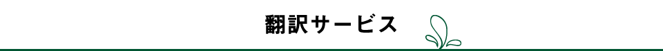 翻訳サービス